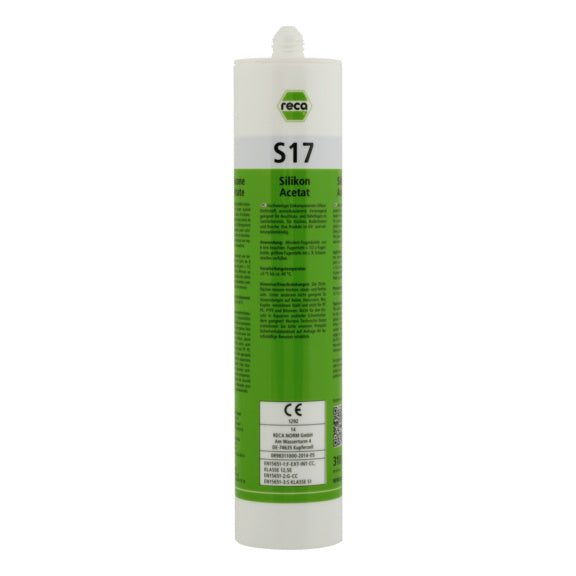 SILICONE ACÉTIQUE S17, BLANC 310 ML