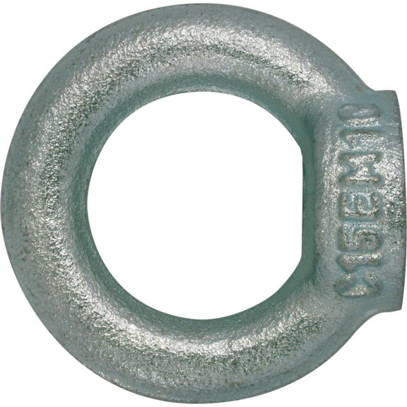 Anneau de levage taraudé, DIN 582-C15E, zingué