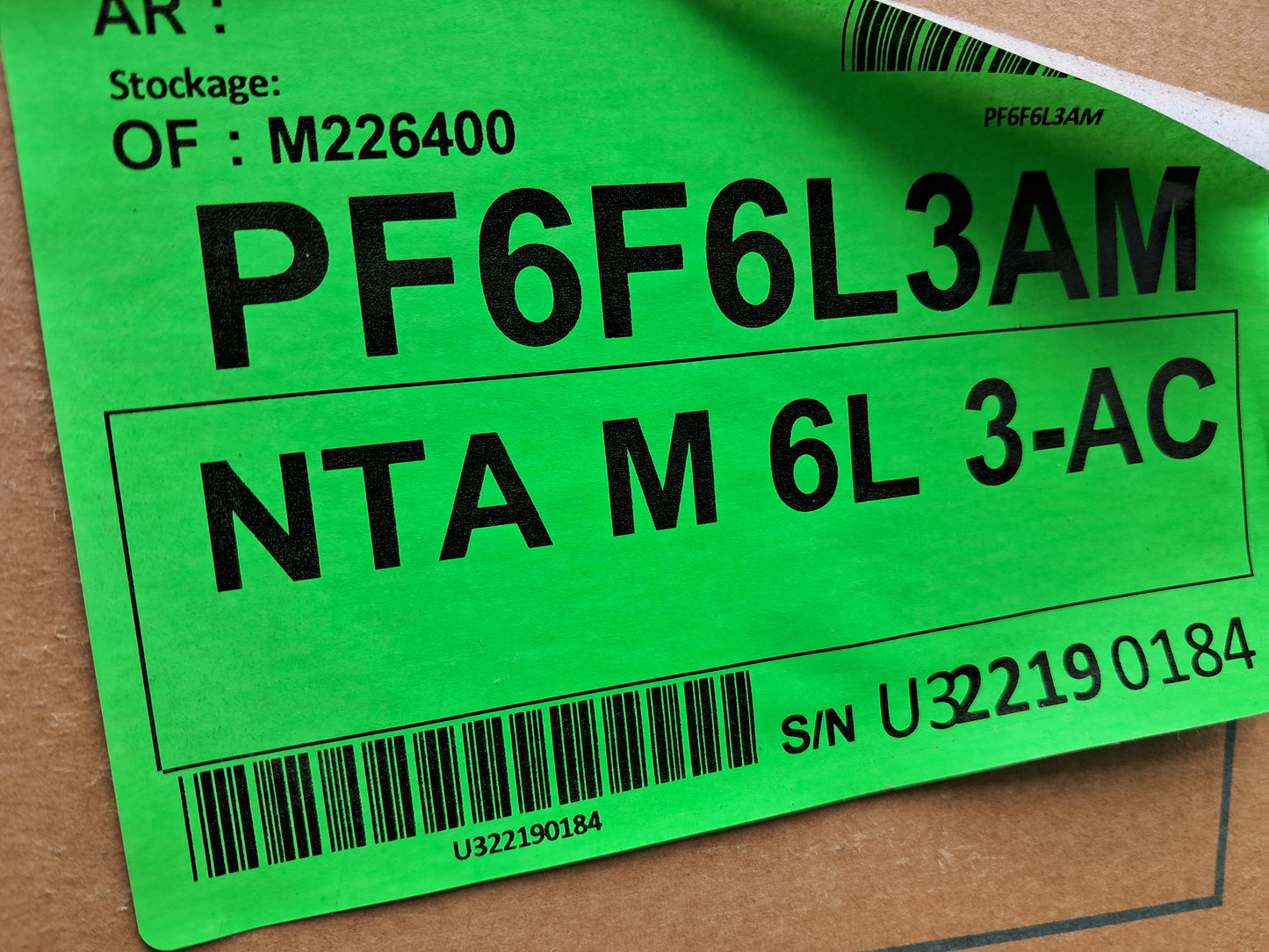 EVAP NTA M 6L 3-AC - PF-0053748