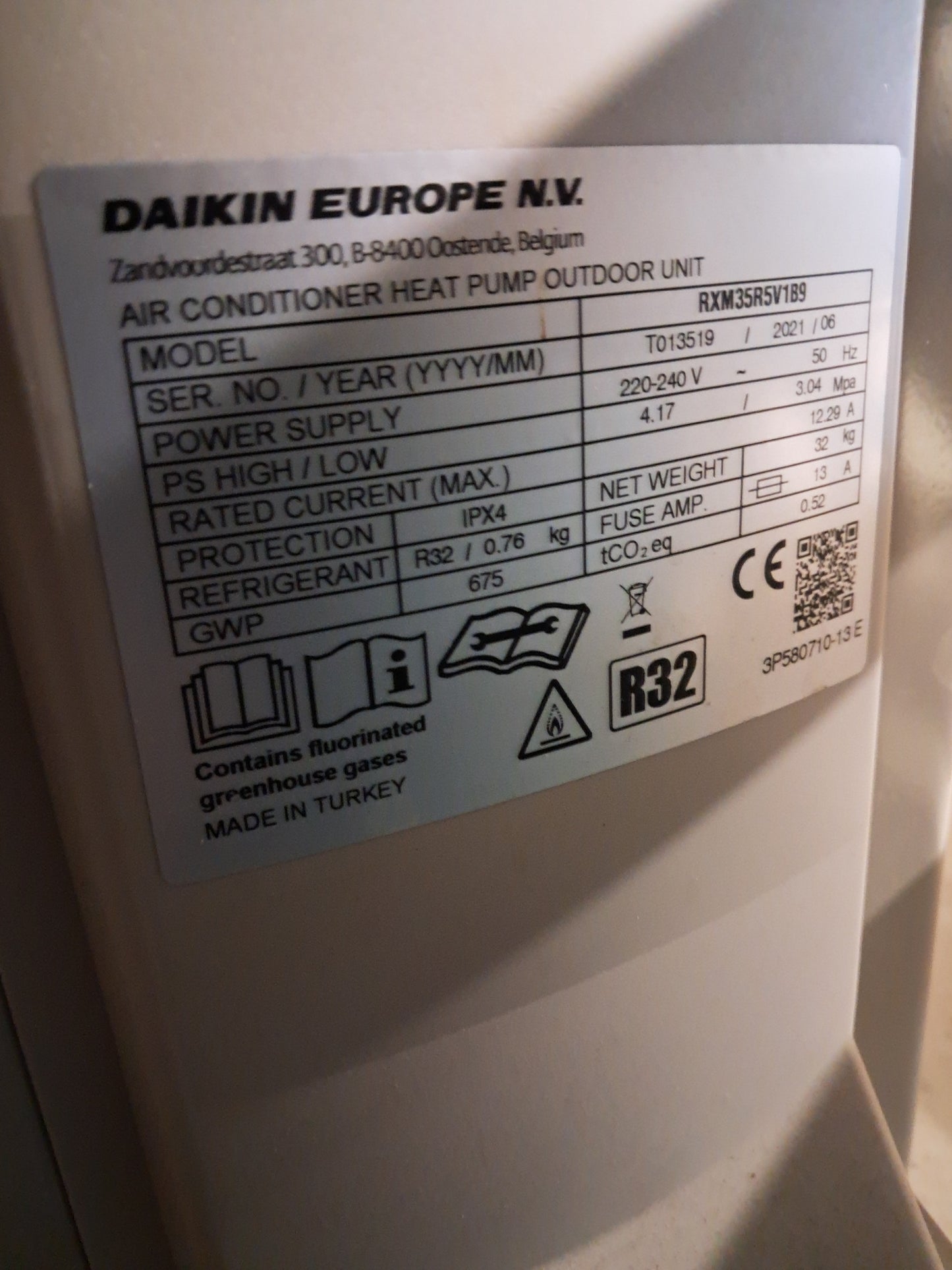 UNITE EXTERIEUR MONOSPLIT - PF-0054205