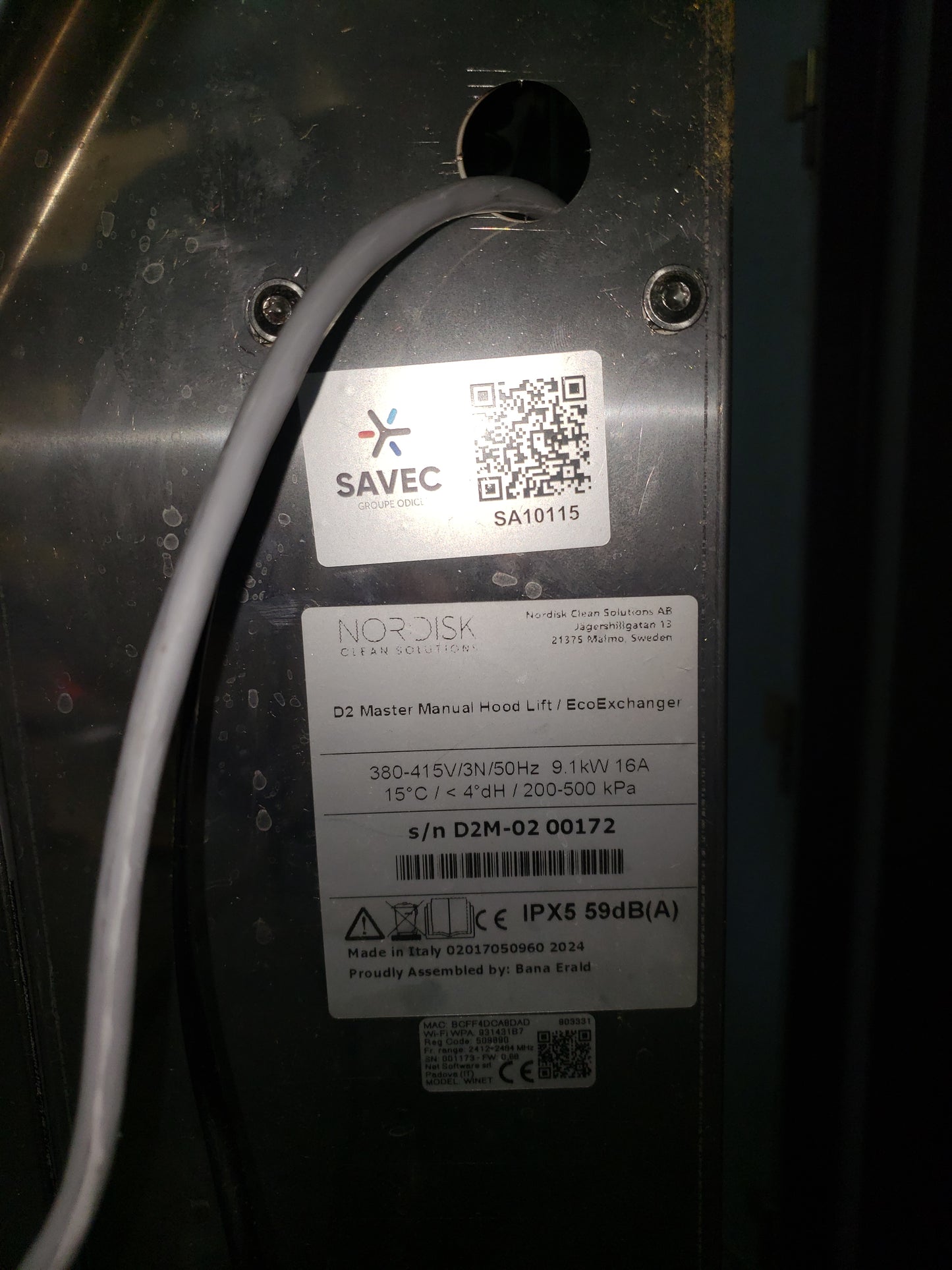 LAVE VAISSELLE A CAPOT - SA-0016748