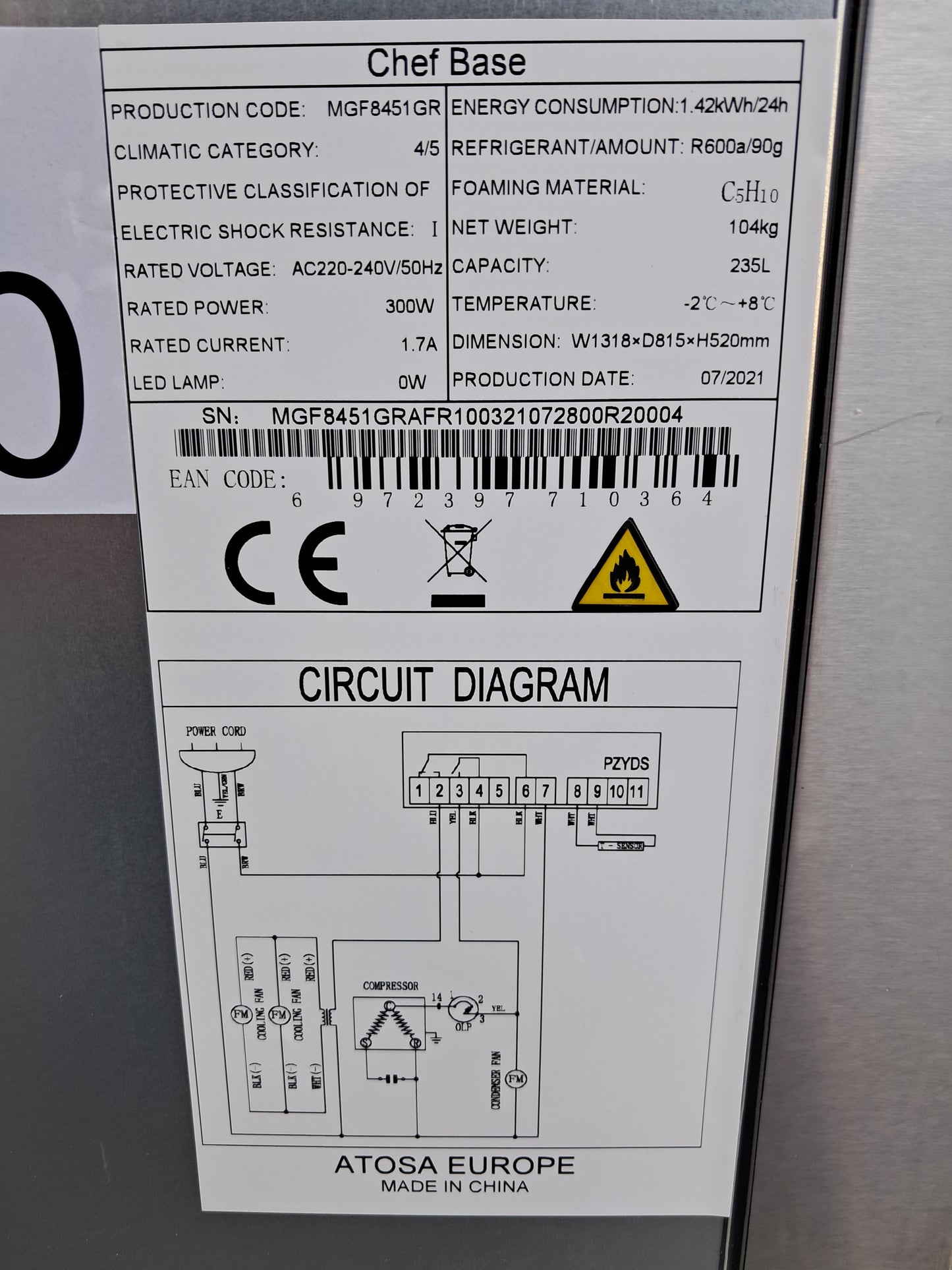 SOUBASSEMENT POSITIF 2 TIROIRS - PF-0060976