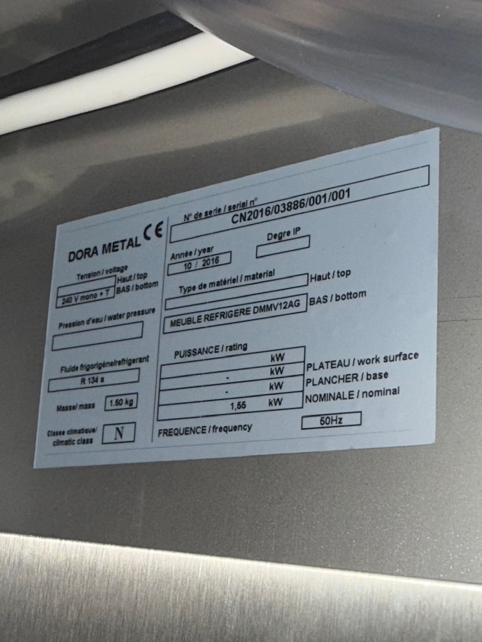 MEUBLE REFRIGERE DMMV12AG - DI-0018039
