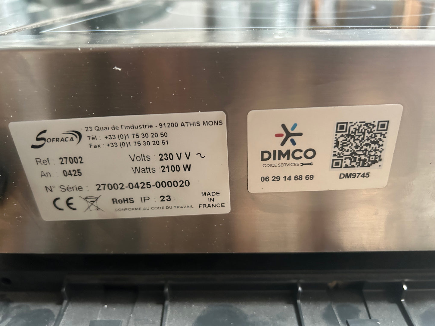 PLAQUE INDUCTION - DI-0020843