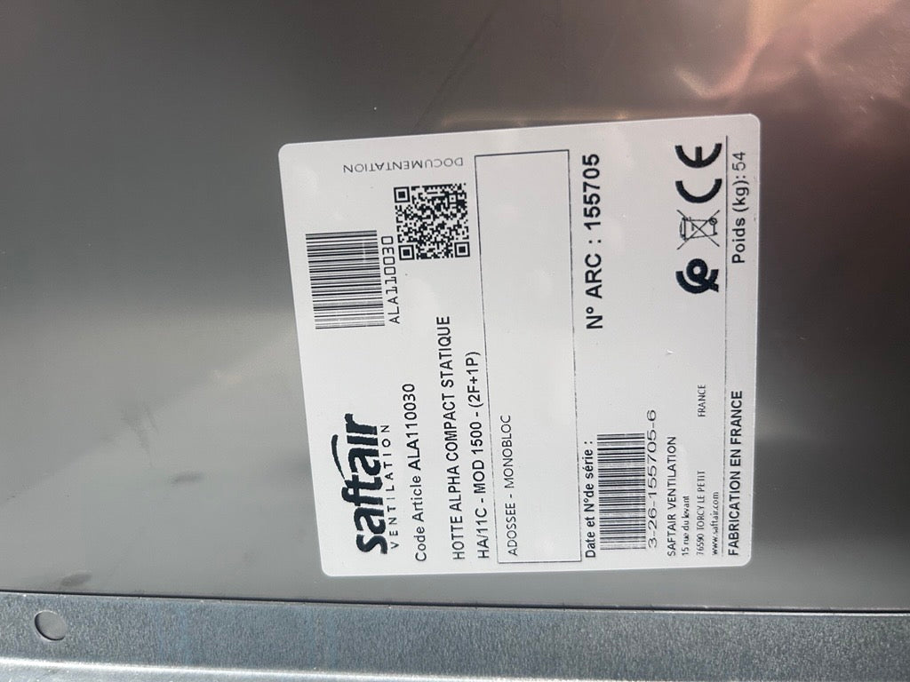 HOTTE ALPHA COMPACT STATIQUE - DI-0021067