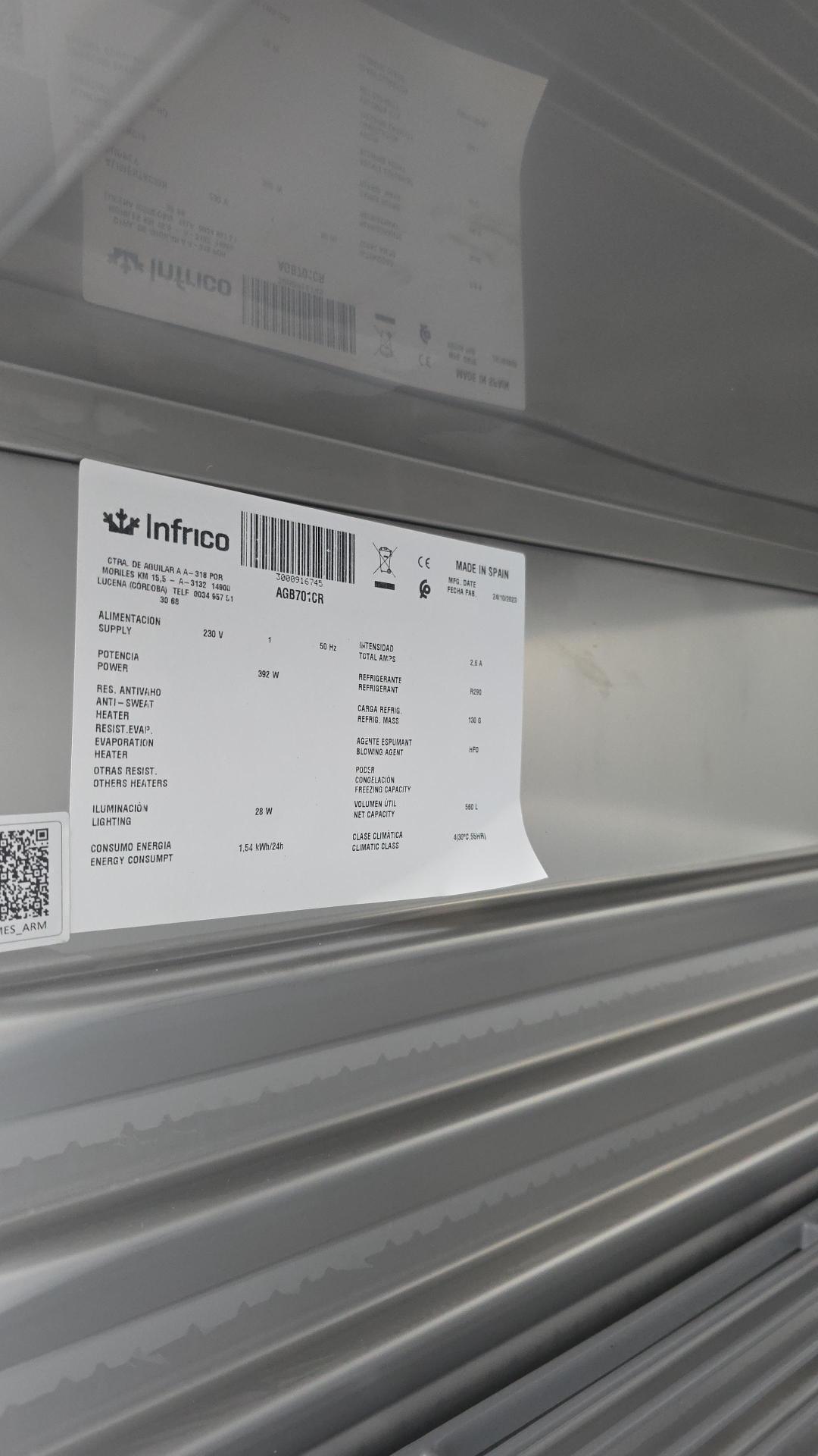 ARMOIRE POS. 1 PORTES VITREE - DI-0018591