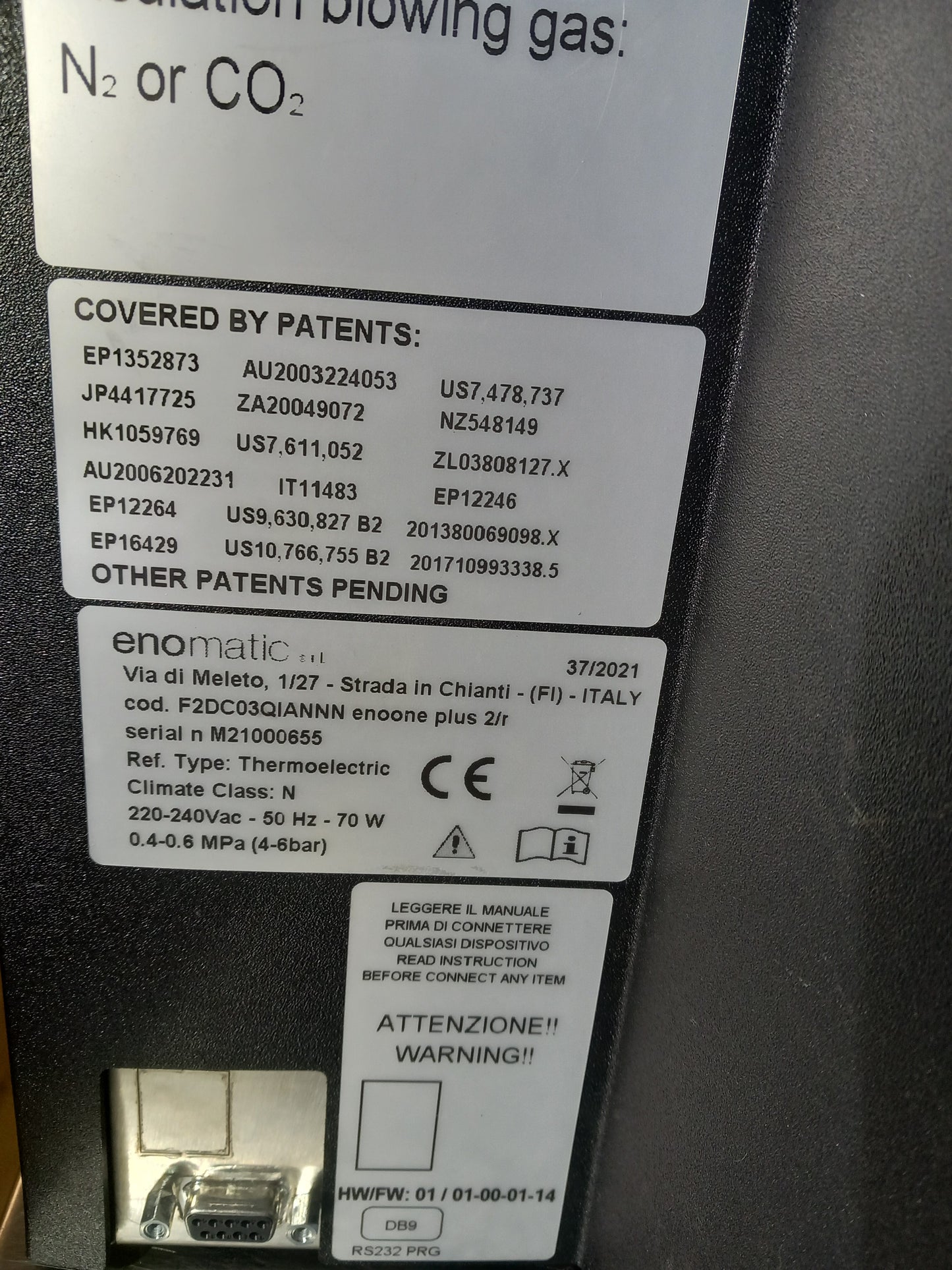 DISTRIBUTEUR VINS CO2 - DI-0015934