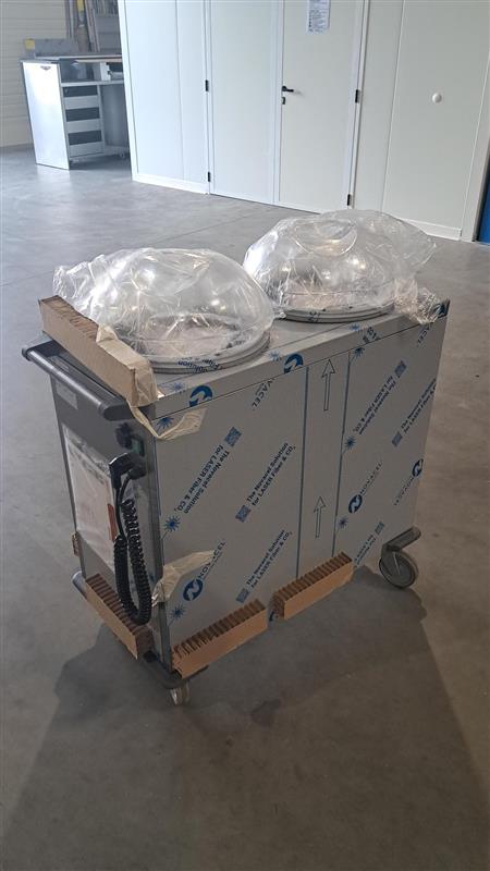 CHARIOT CHAUFFANT 2 PILES ASSIETTES - MAR0045962