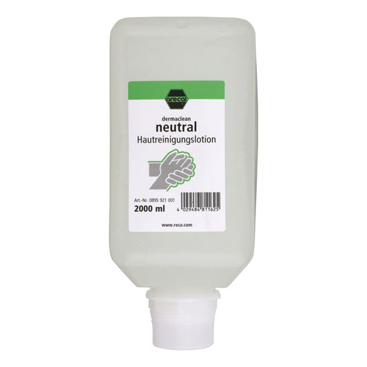 Arecal Solution nettoyante pour les mains dermaclean neutral 2 000 ml
