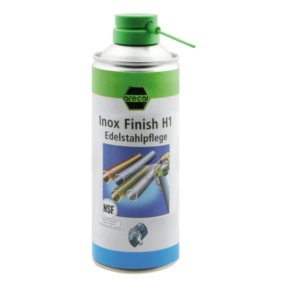 Arecal Inox Finish nettoyant pour l'acier inoxydable homologué H 1 400 ml