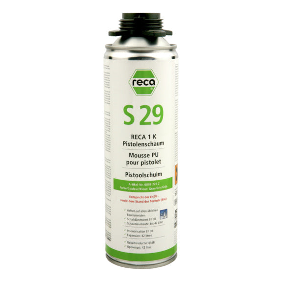 MOUSSE PU PISTOLABLE 1C  S29 500ML