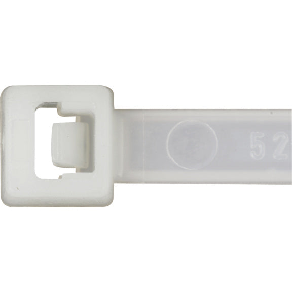 Rislan Collier attache-câble plast. blanc lang.plast. 2,5x100mm