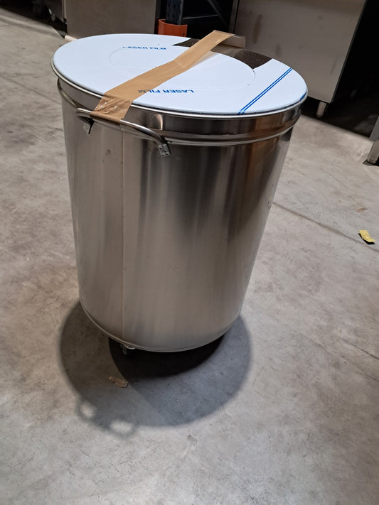 POUBELLE INOX SUR ROULETTE 450 NOMALE - MAR0037414