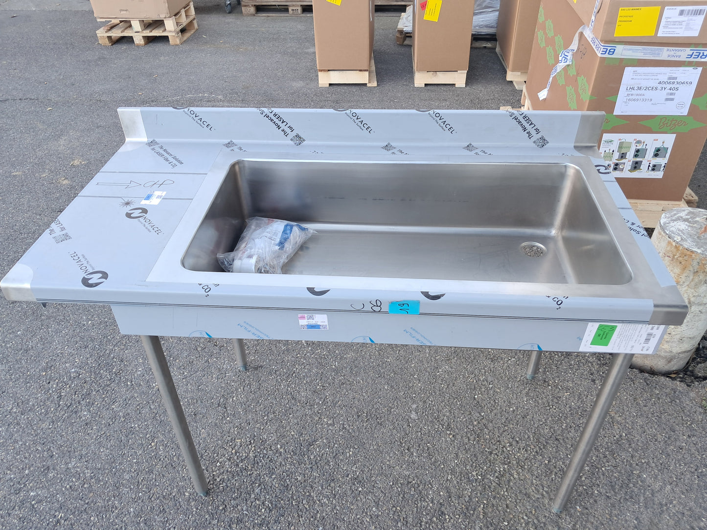 TABLE DE DEBOITAGE 3 GN 1/1 BAC A DROITE - PF-0057751