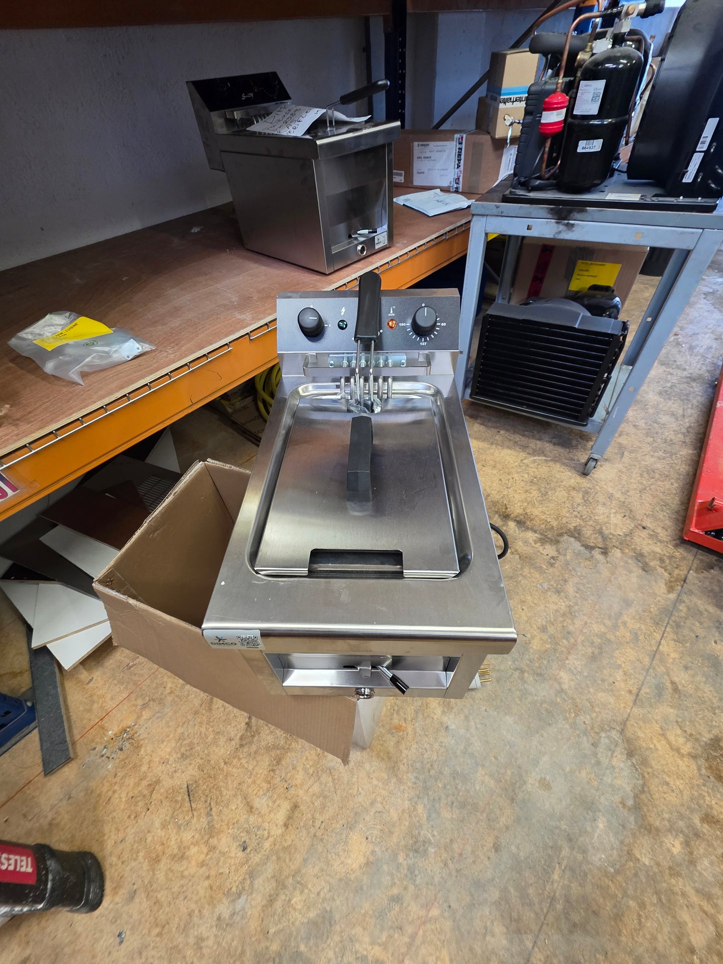 FRITEUSE 380V- DI-0018040