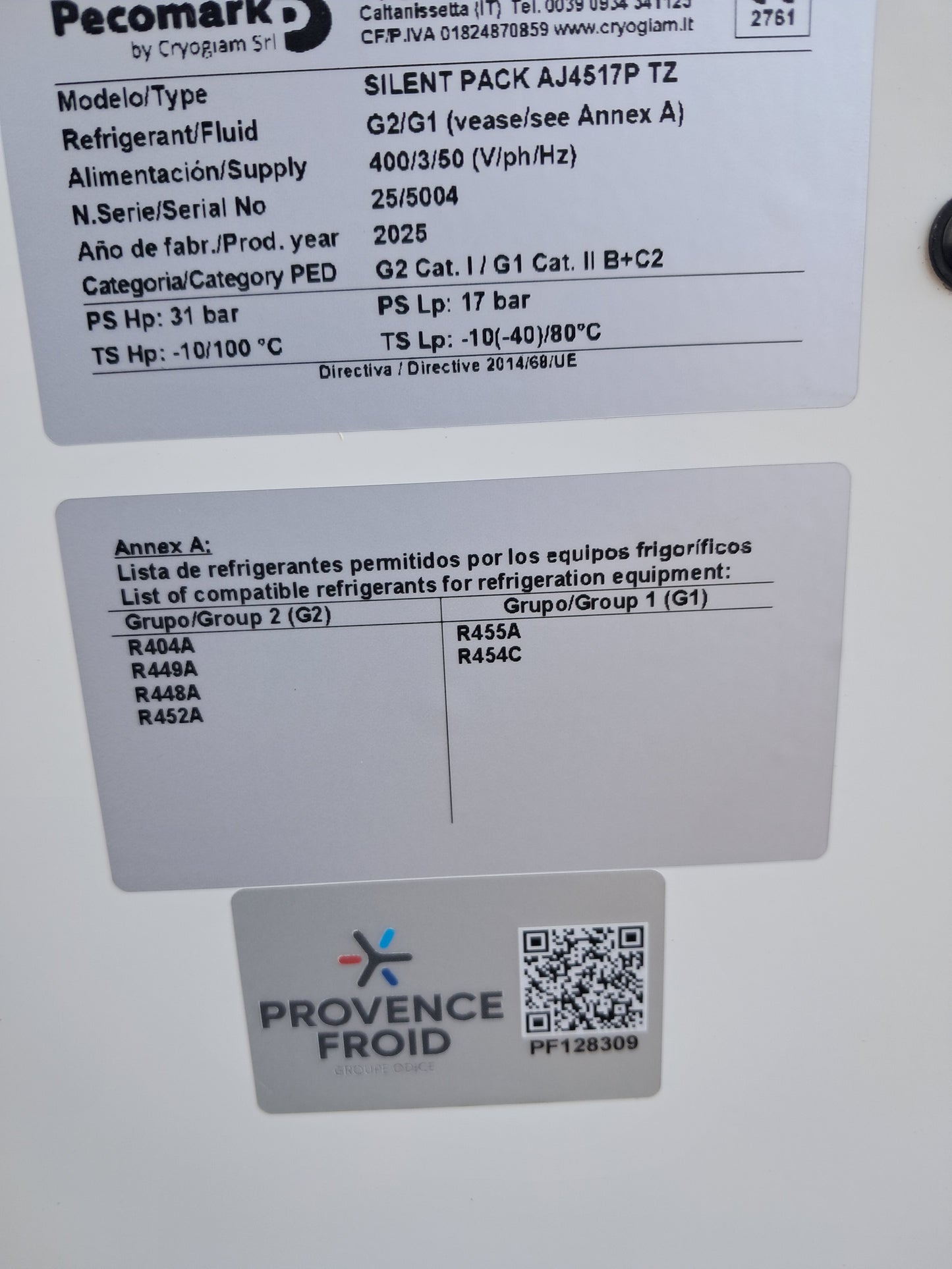 GROUPE PK SP AJ4517P-TZ - PF-0061092