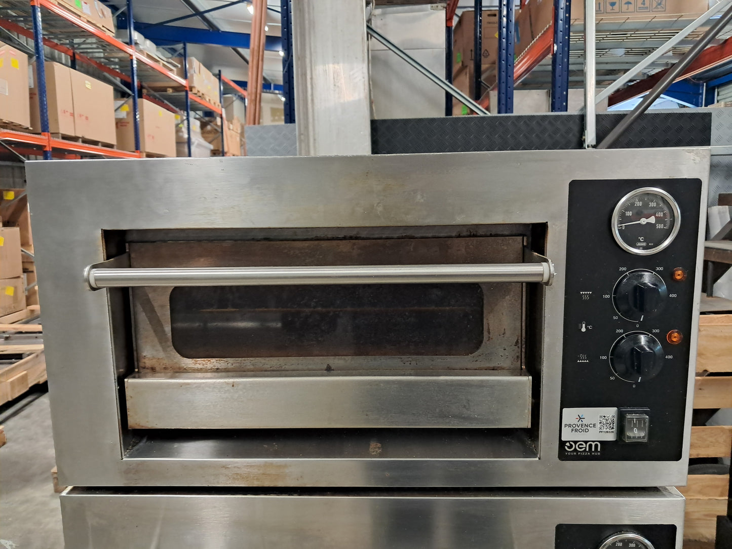 Four pizza simple chambre électromécanique capacité 1 pizza Diam 30 - PF-0052673