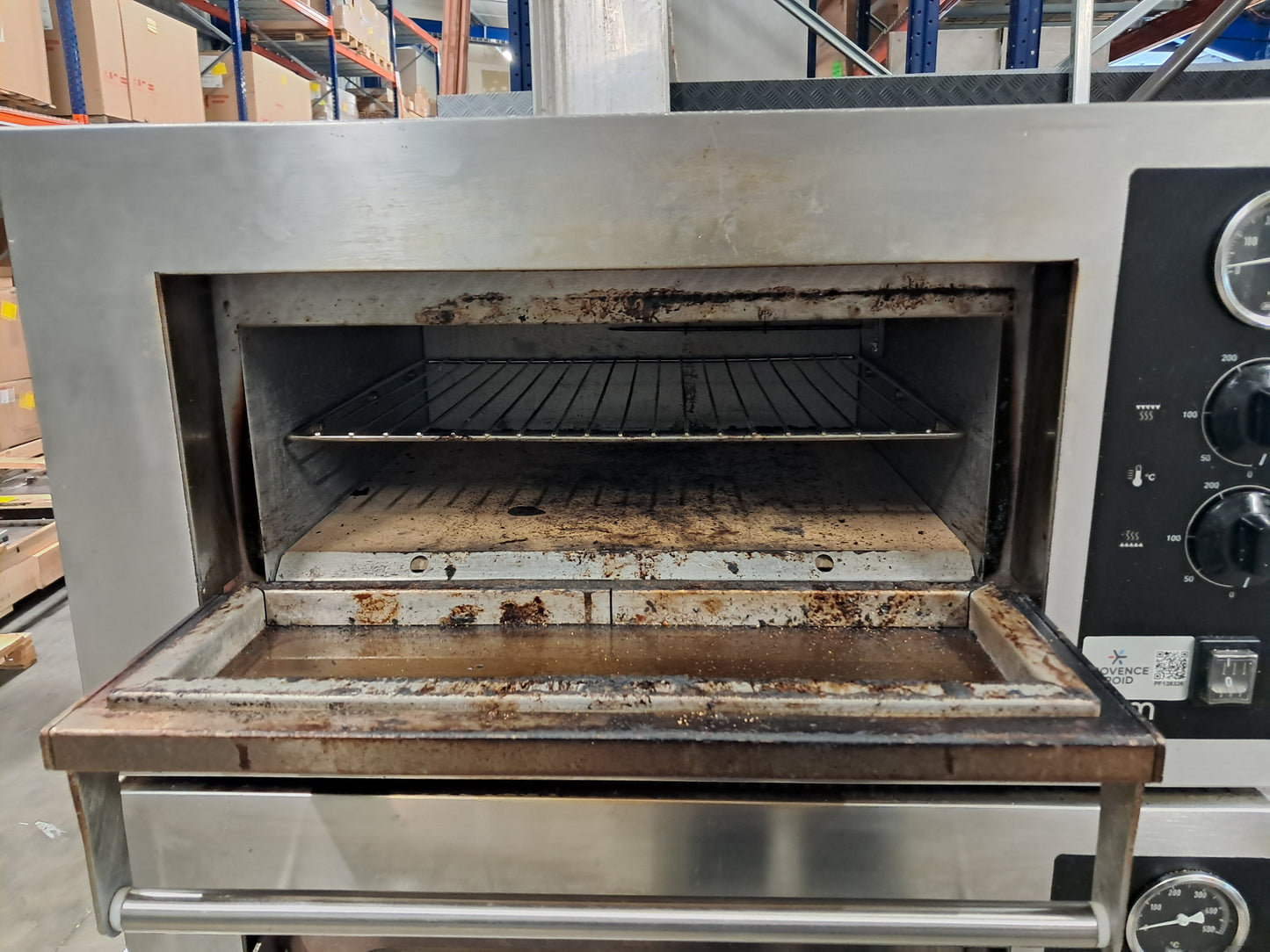 Four pizza simple chambre électromécanique capacité 1 pizza Diam 30 - PF-0052673