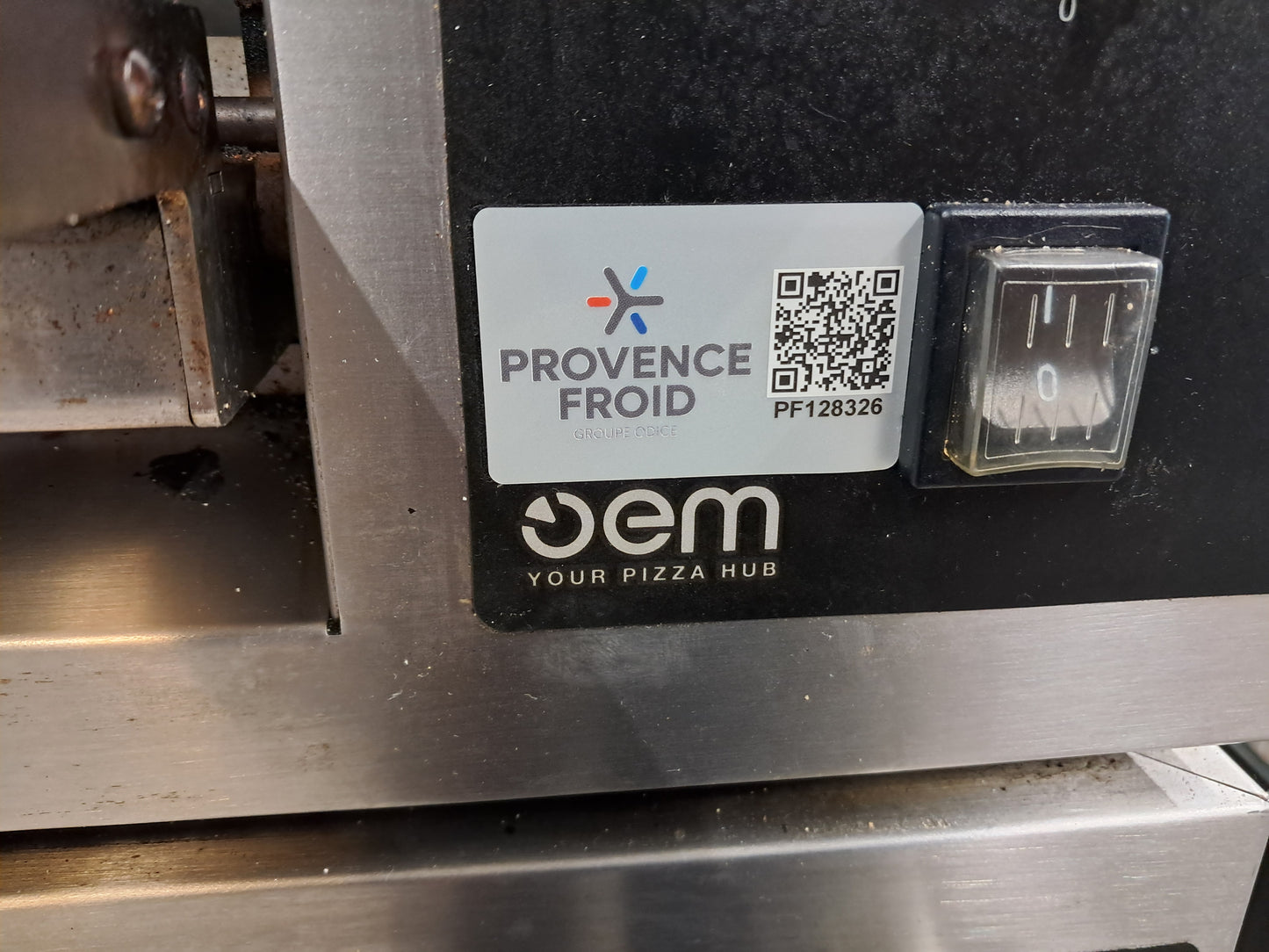 Four pizza simple chambre électromécanique capacité 1 pizza Diam 30 - PF-0052673