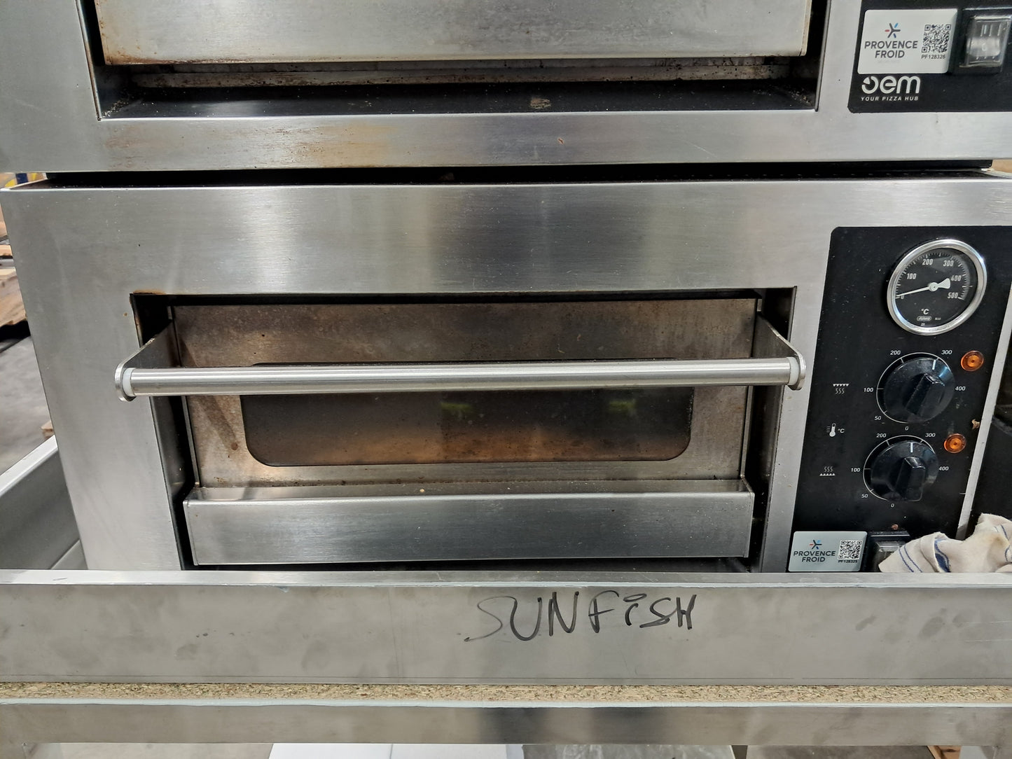 Four pizza simple chambre électromécanique capacité 1 pizza Diam 30 - PF-0052674