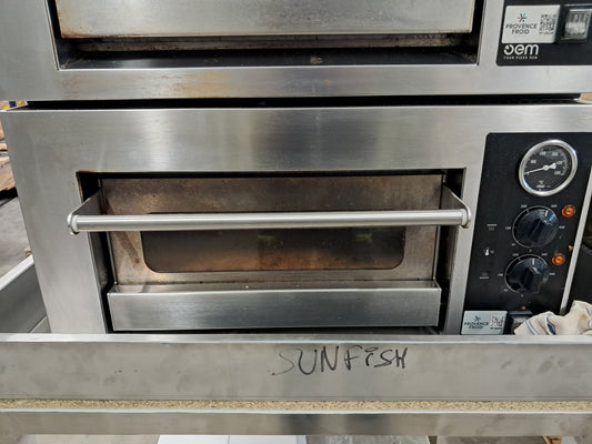 Four pizza simple chambre électromécanique capacité 1 pizza Diam 30 - PF-0052674