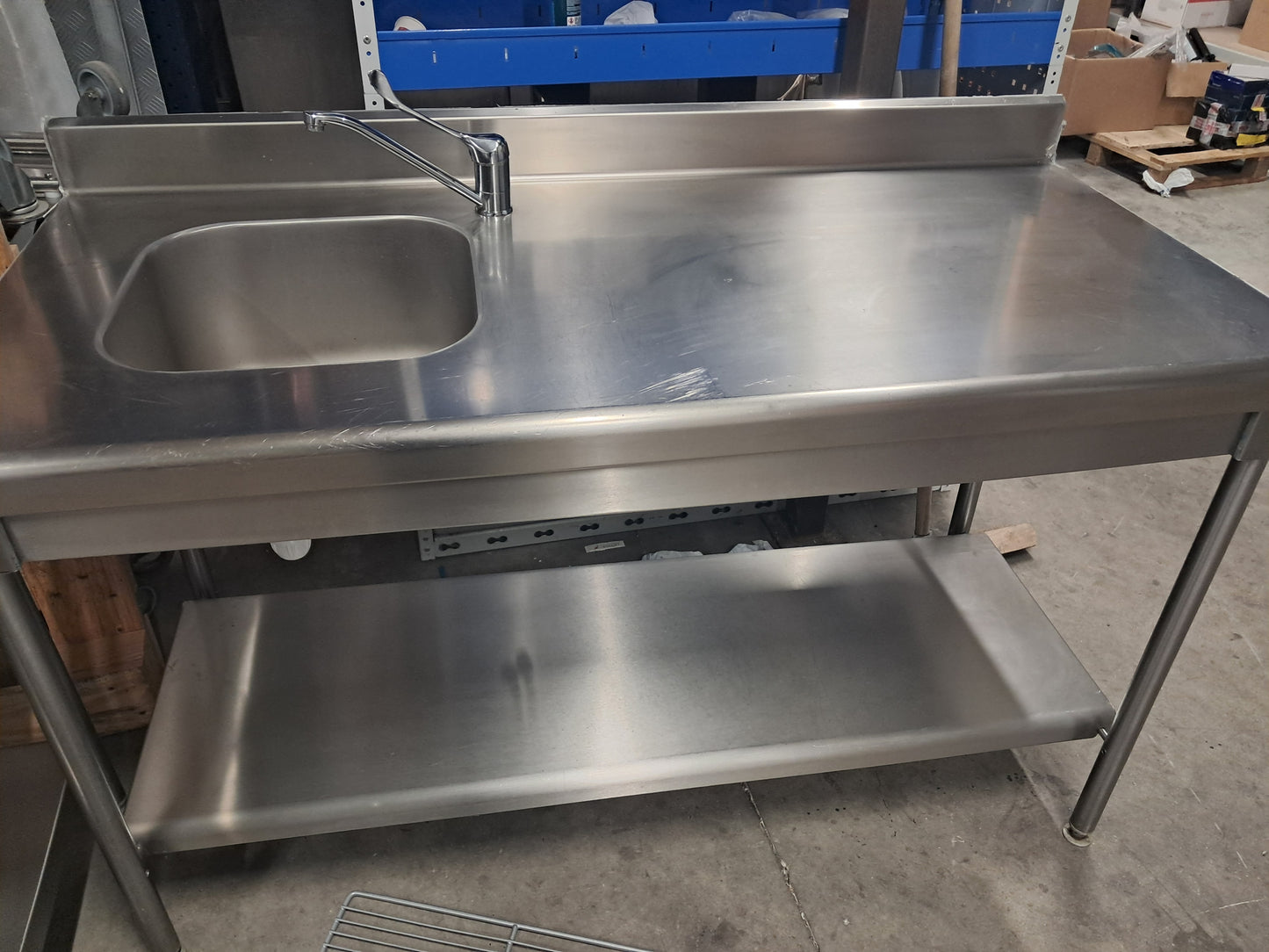 TABLE DU CHEF 1500X700 BAC A GAUCHE - PF-0061165