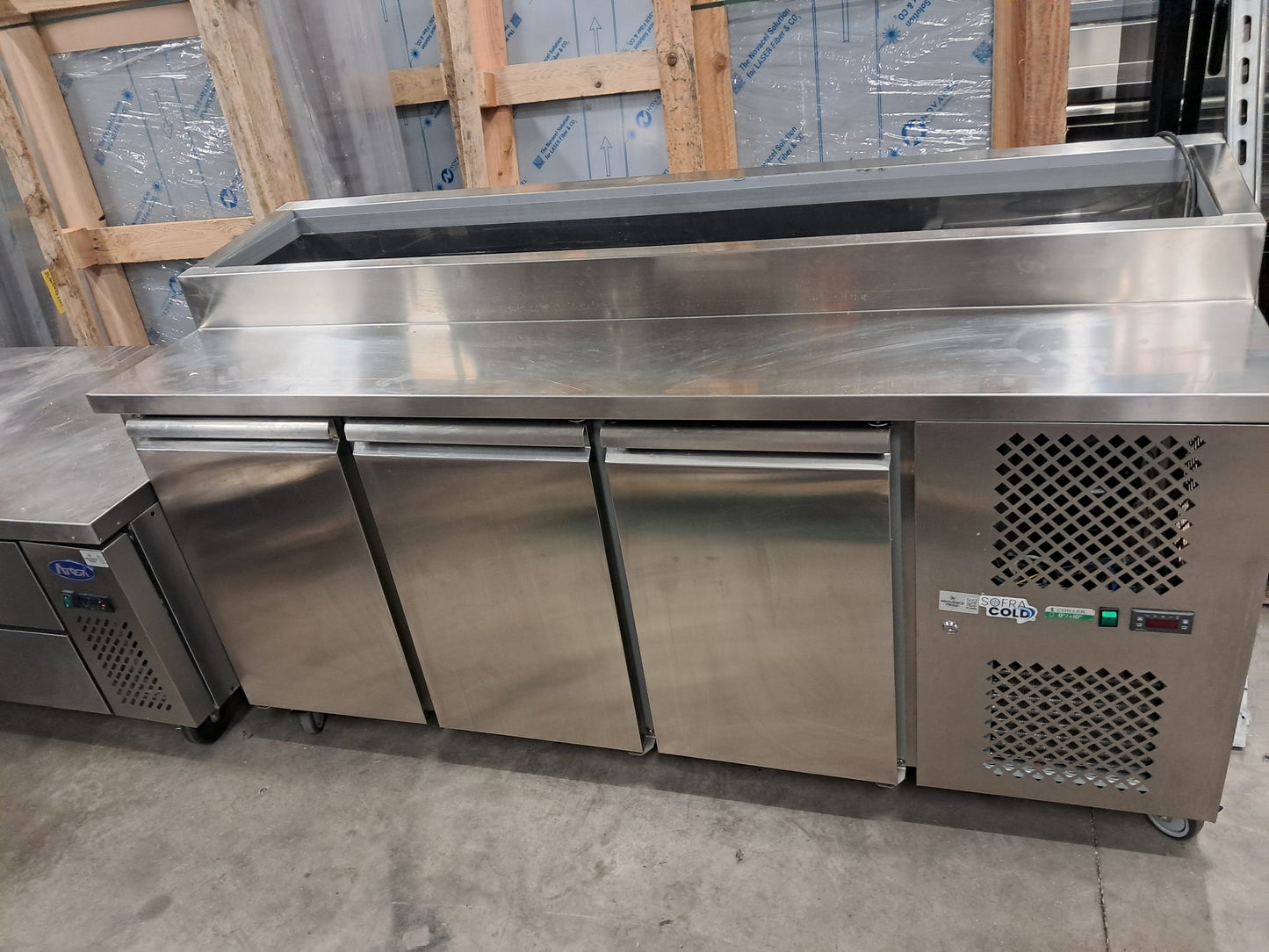 SALADETTE POSITIVE - 10 X GN 1/3 - 3 PORTES - PROF 700 - PF-0060995