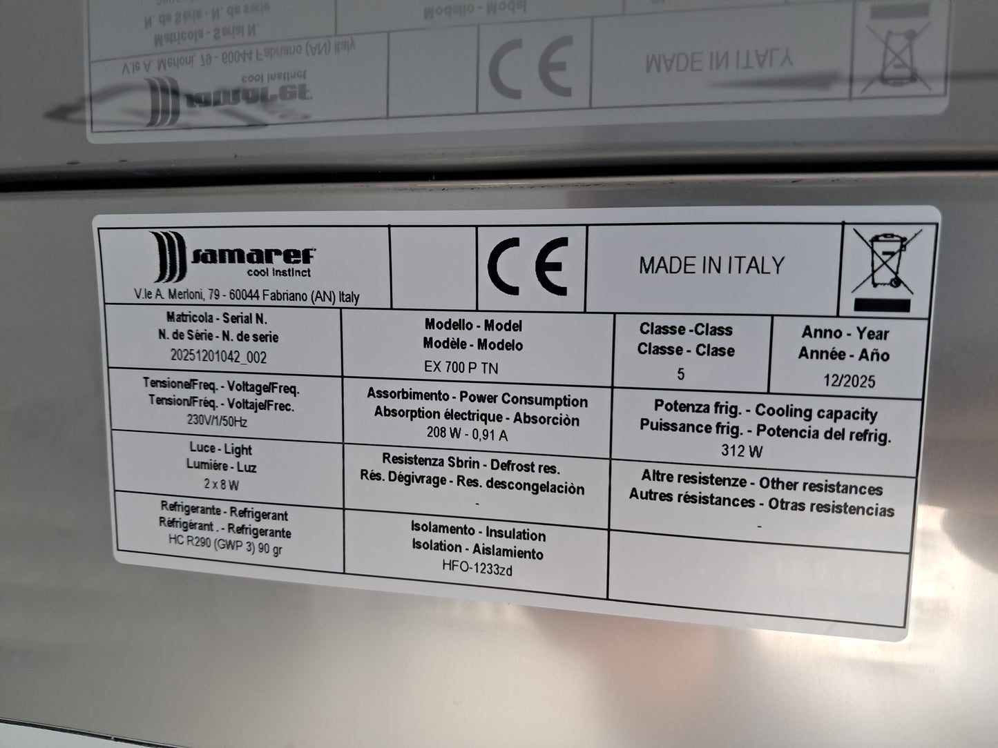 ARMOIRE POSITIVE 1 PORTE - PF-0062909