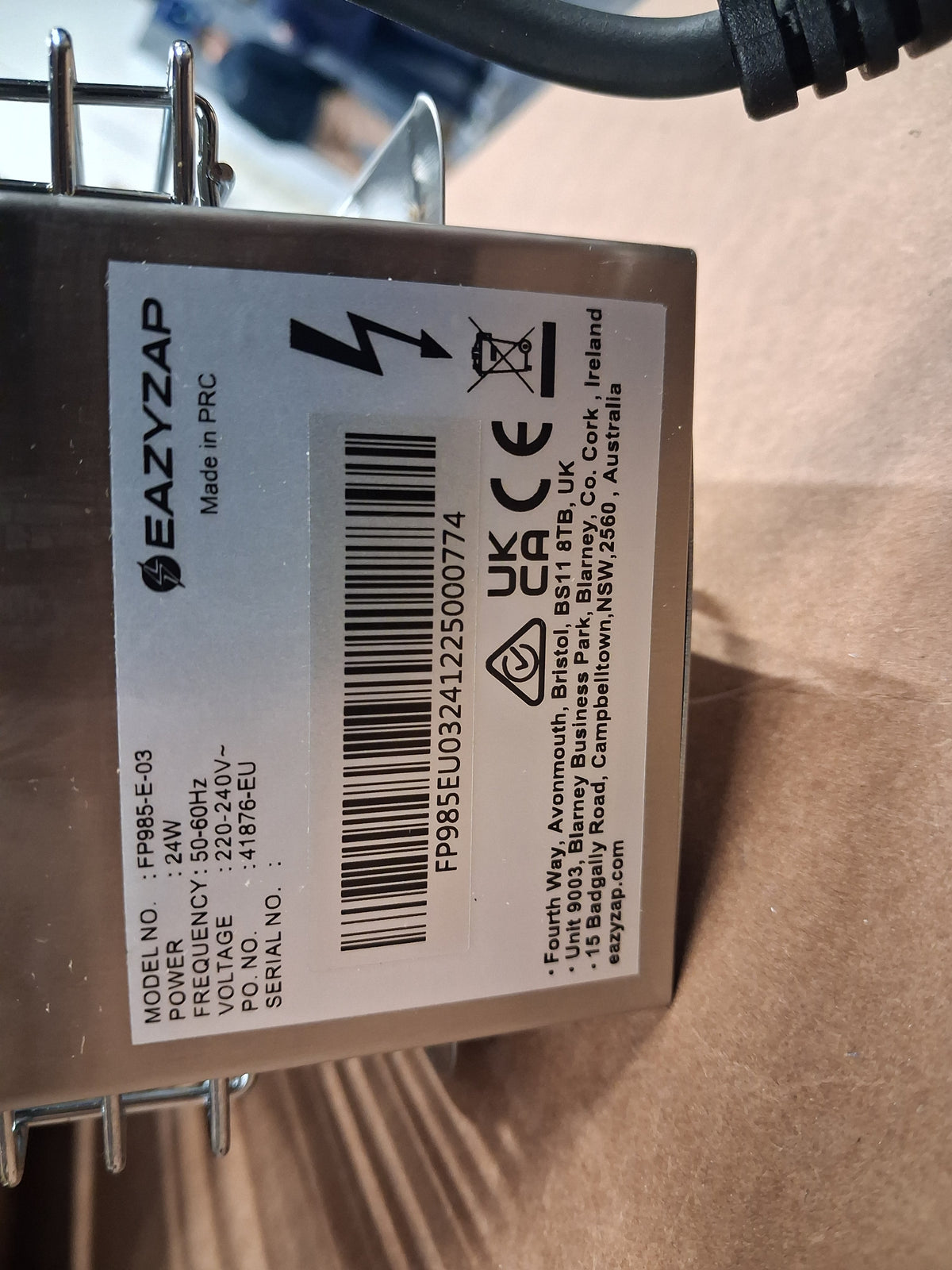 DESINSECTISEUR LED INOX 20W - PF-0068611