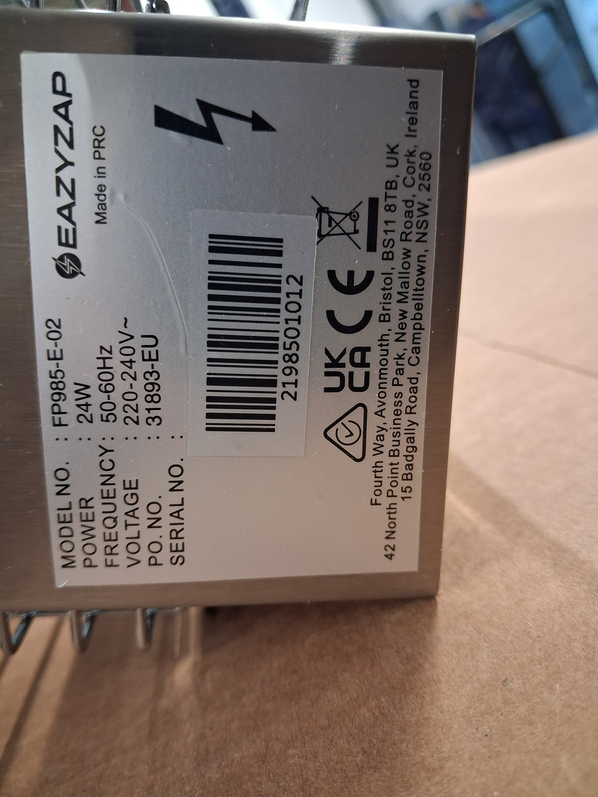 DESINSECTISEUR LED INOX 20W - PF-0068614