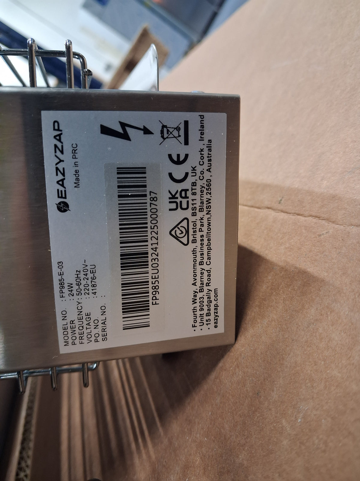 DESINSECTISEUR LED INOX 20W - PF-0068617