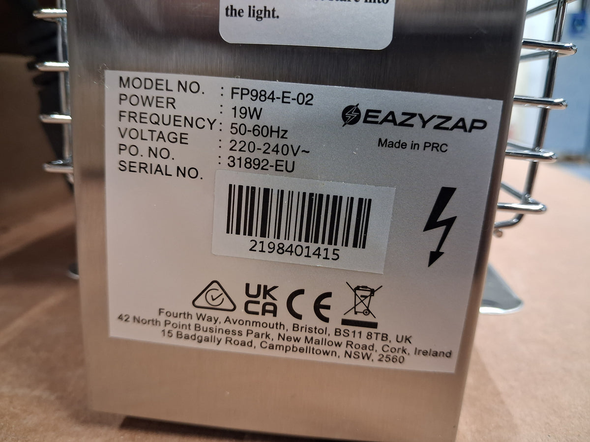 DESINSECTISEUR LED INOX 14W - PF-0068625