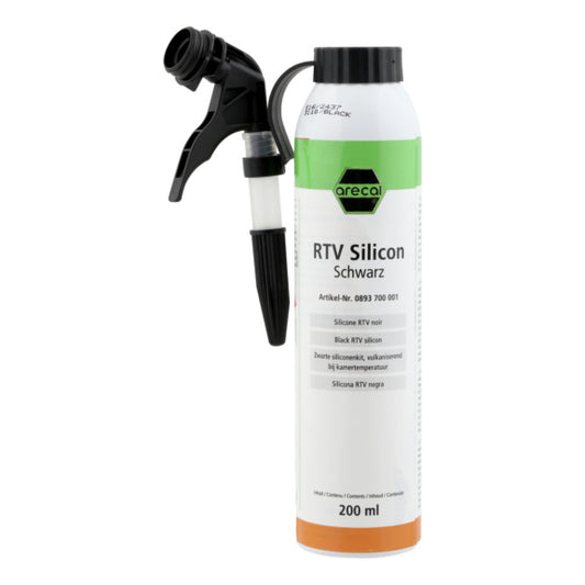Arecal silicone RTV, noir, 200 ml