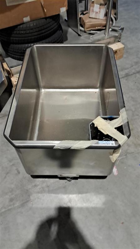 CUVE SUR ROUES EN ACIER INOXYDABLE - MAR0037675