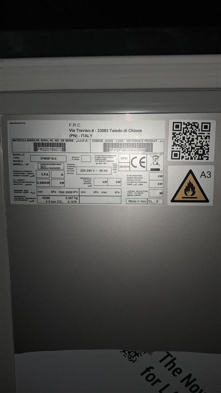 ARMOIRE FROIDE NEGATIVE - PF-0053343