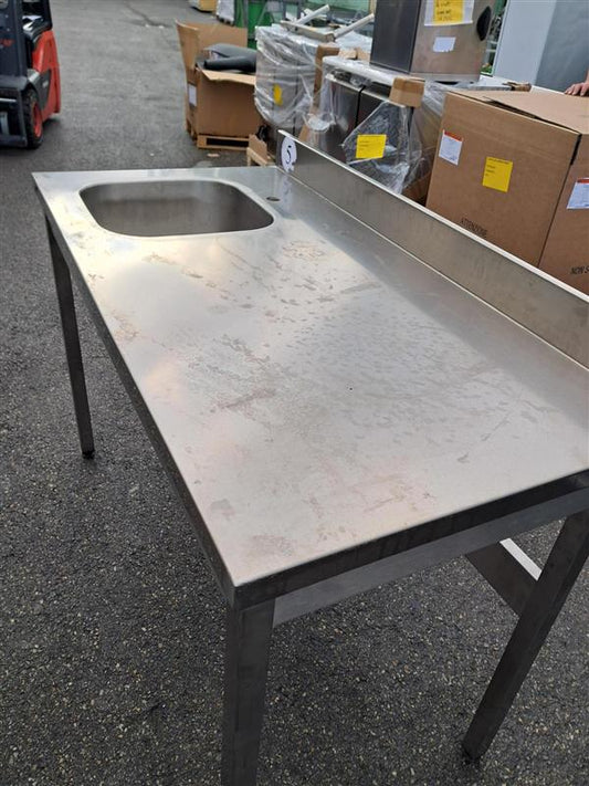TABLE DU CHEF STD ADOSSEE 15/10 1400X700X100 BG+35 - PF-0061919