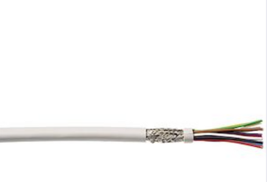 Câble multiconducteurs LIYCY DIN47100 2X0,75 blindé Couronne de 100m