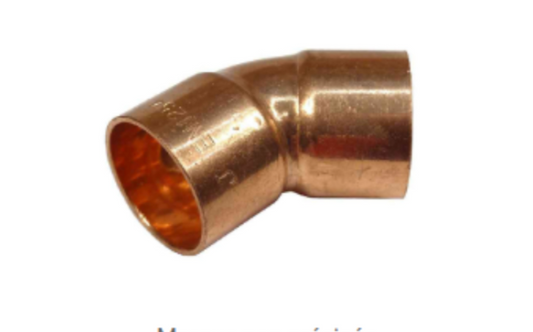 coude 45° FF 3/4"