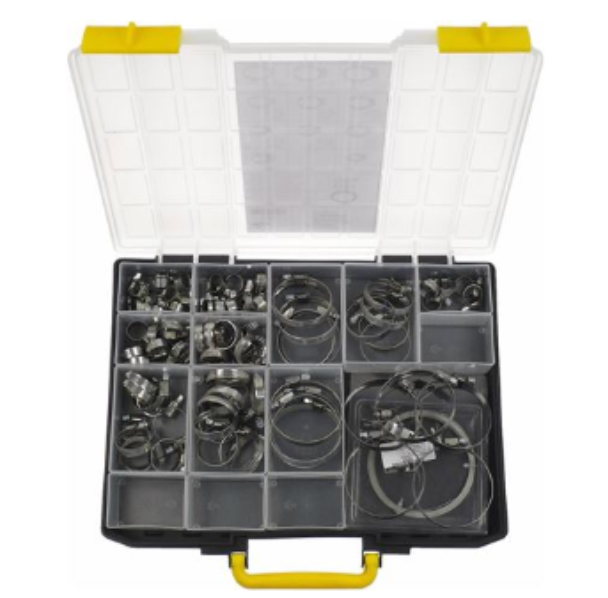 Mallette assortiment colliers de serrage