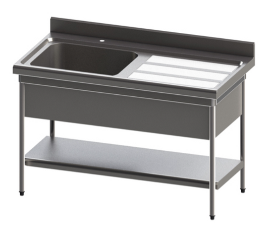 PLONGE RAYONNEE 1900X700 2 CUVES A DROITE+ CACHE - DI-0020448