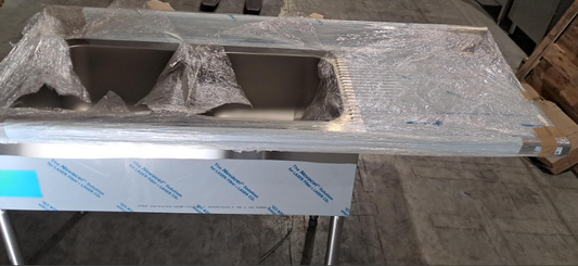 PLONGE LAVE VAISSELLE 1800X700 EG DRO SANS ROBINET - MAR0052753