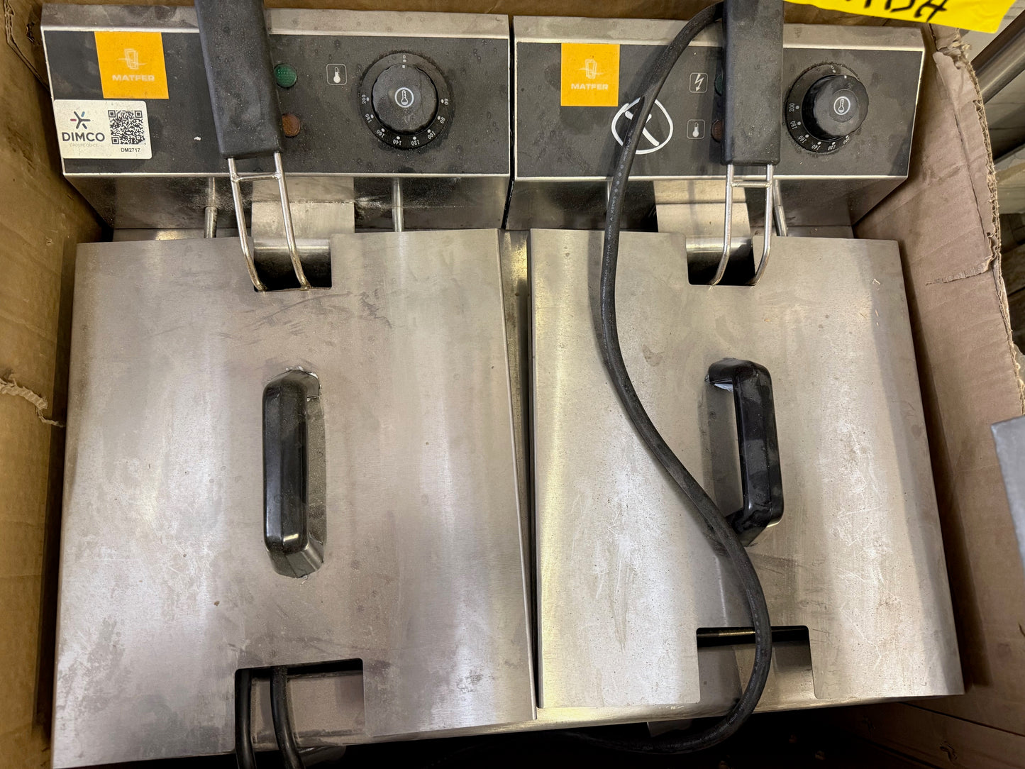 FRITEUSE A POSER DOUBLE BAC - DI-0015278