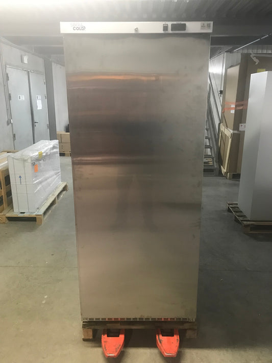 ARMOIRE RÉFRIGÉRÉE POSITIVE - FINITION INOX - PORTE PLEINE - 600 L - GN 2/1 - SA-0019443