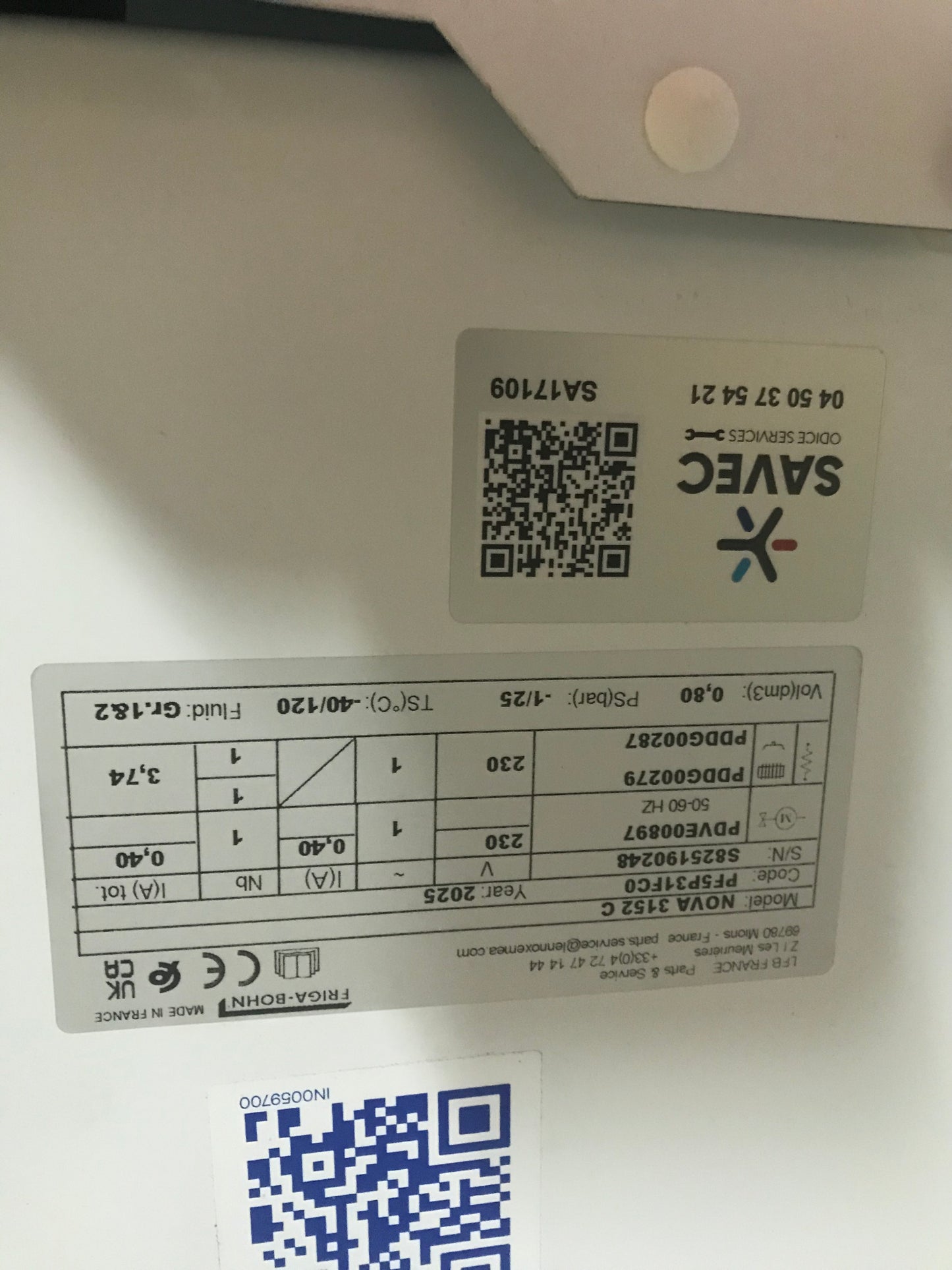 Evap - SA-0018800