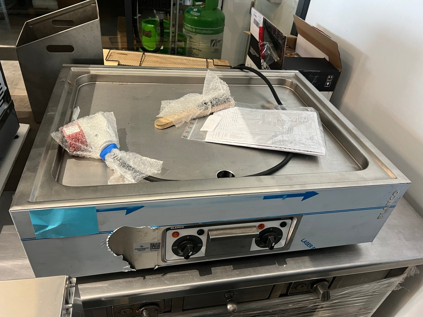 PLAQUE DE GRILL LISSE - PF-0053749