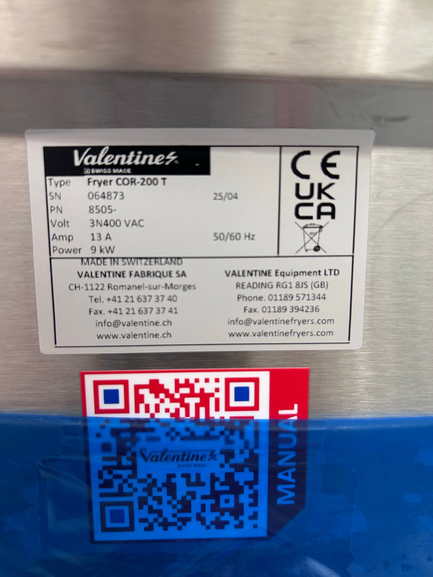 FRITEUSE VALENTINE - DI-0020948