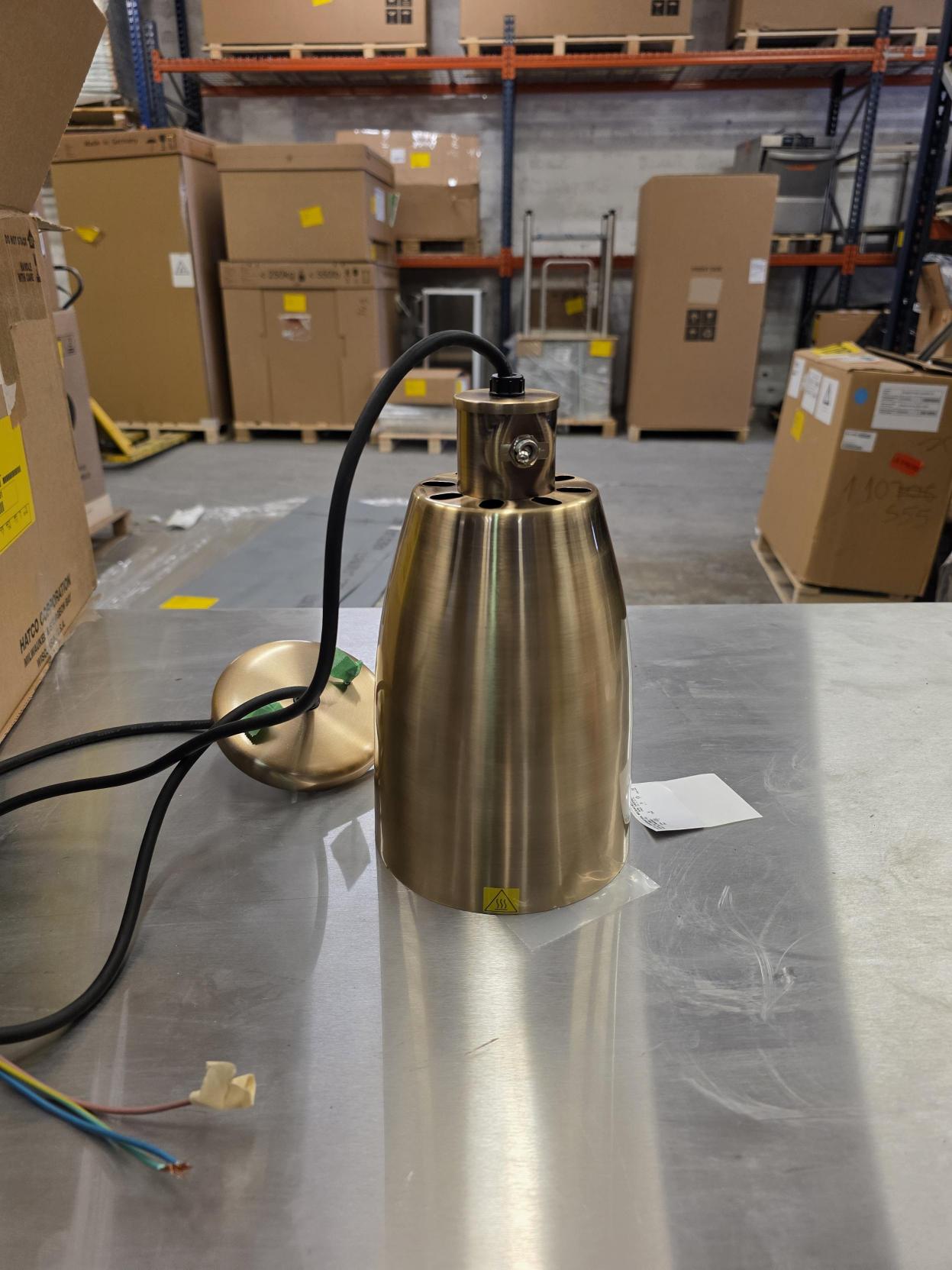 LAMPE CHAUFFANTE HATCO DL 600 CL COULEUR OR - DI-0020523