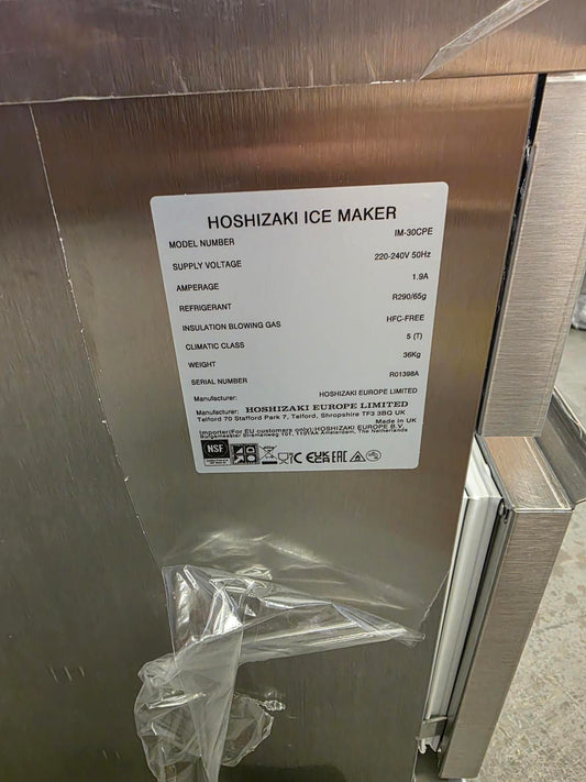 MACHINE A GLAÇONS CUBIQUES 34 KG - DI-0020775