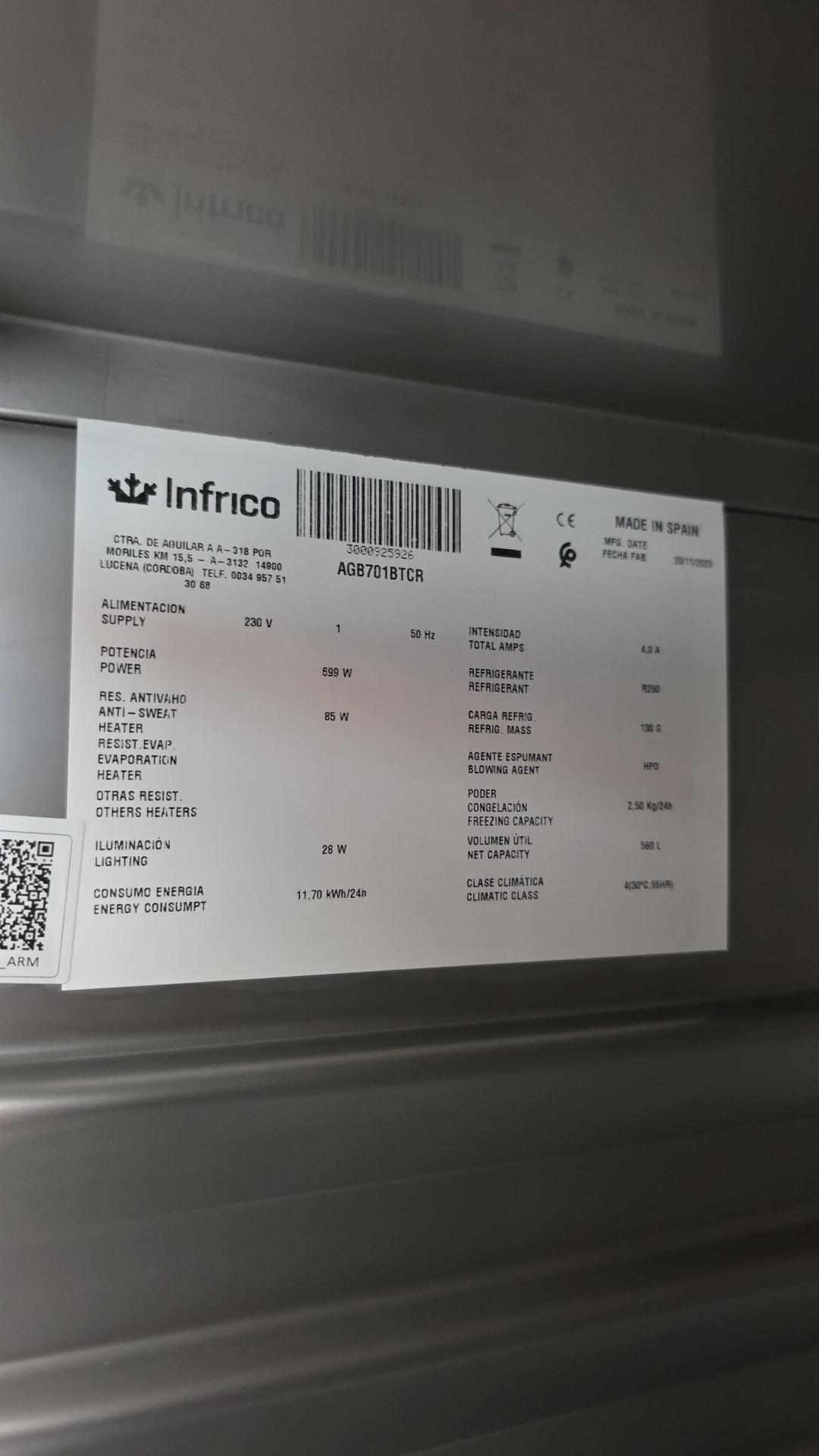 ARMOIRE 1 PORTE VITREE - DI-0018576