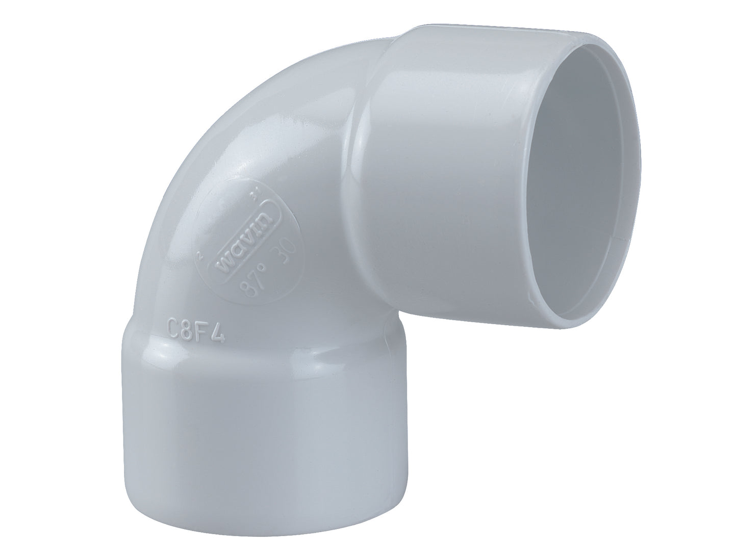 PVC BLANC COUDE FF 90° Diam 32